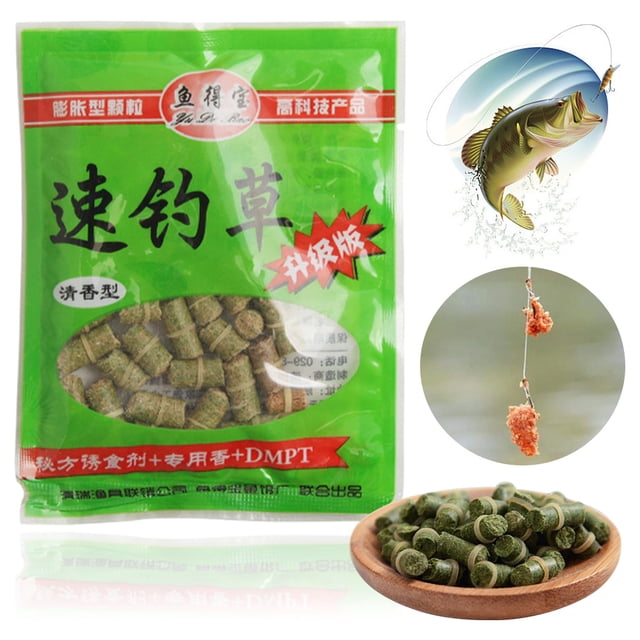 Cebo Pesca Carpa FLhrweasw Alimento Hierba Señuelo Granular