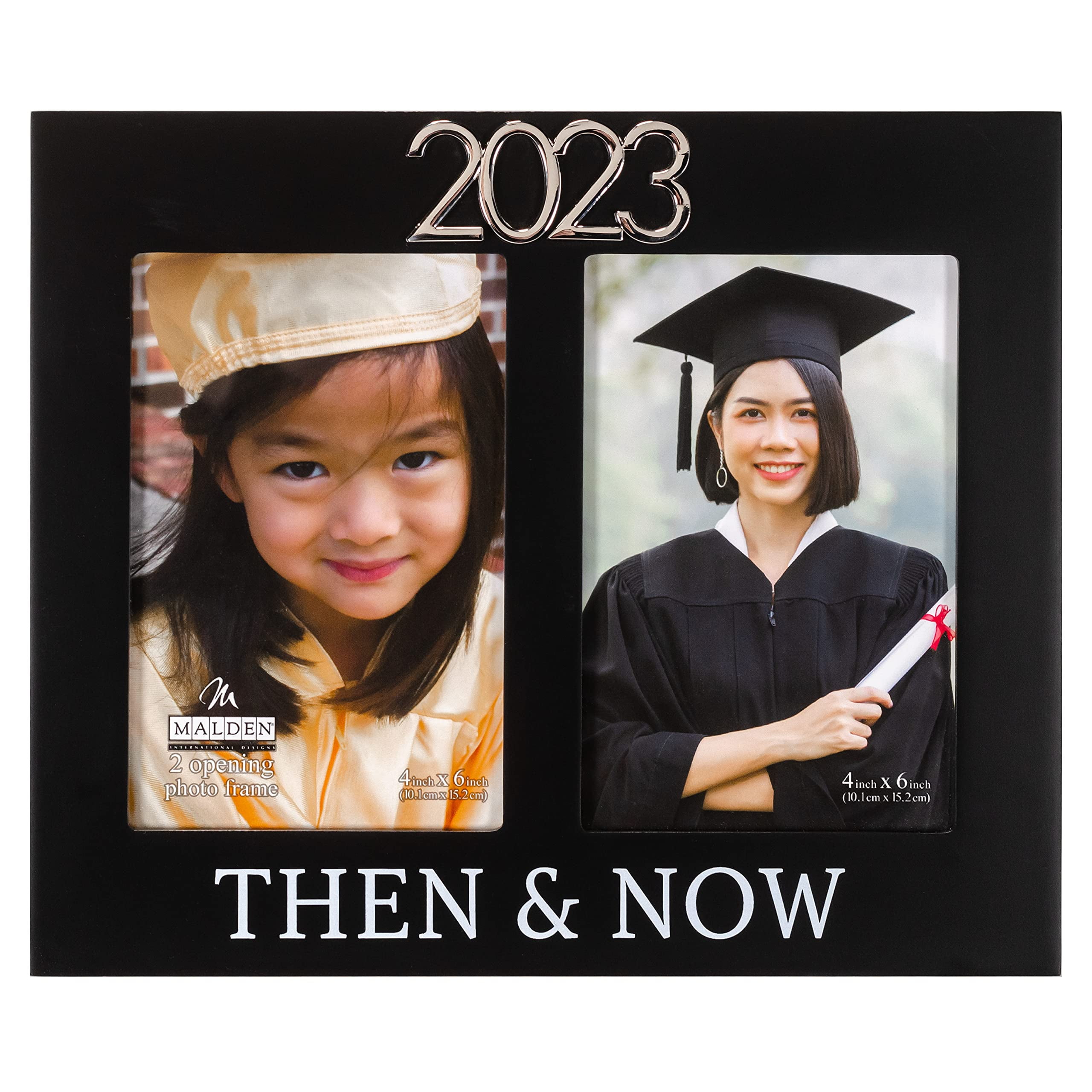 Malden International Designs Double 4x6 Graduation Picture Frame 2023