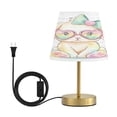 thumbnail image 2 of Adjustable 3-Color Light Desk Light Vintage Bronze Table Lamp For Bedroom Office Living Room Kawaii Pastel Bunny, 2 of 9