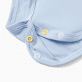 thumbnail image 5 of PatPat Baby's Cotton Solid Mint Colorful Short-sleeve Bodysuit, 5 of 5