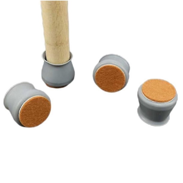 12 protectores de patas de silla, de silicona, para muebles, talla L