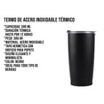 thumbnail image 2 of Termo de Acero inoxidable CONTROL EXPERT para Cafe 20oz térmico, 2 of 9