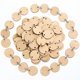 thumbnail image 5 of 100 Discos Redondos de Madera con Agujeros, Etiquetas para Tableros de Cumpleaños y 100 Piezas de Anillos de 15 mm para Artes y Manualidades (3 CM), 5 of 5