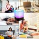 thumbnail image 5 of Dispositivo innovador 5 en 1 que combina altavoz multifuncional, luz nocturna portátil, lámpara de mesa colorida regulable con control táctil, lámparas de noche para dormitorio, sala de juegos,, 5 of 5