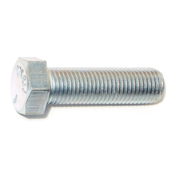 7/16"-20 x 1-1/2" Zinc Grade 5 Hex Cap Screws (8 pcs.)