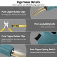 thumbnail image 4 of Plastic Welding Machine Car Bumper Repair Kit, 50W Garage Tools Hot Staplers PVC Stapling Machine Car Bumper Repair Tool Welding Repair Tool, 4 of 8