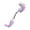Purple, variant on Cute Dinosaur Shaped Plush Cat Toy with Silvervine Gall Fruit, Interactive Mesh Spring Teaser for Indoor Cat Teething and Molar Relief, Fun Crinkle Sound Activity Toy - Purple