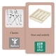 thumbnail image 4 of Bandeja organizadora para cajones de cubiertos, almacenamiento de cubiertos de plástico para cajones de cocina, soporte para cubiertos y utensilios, divisor para cucharas, tenedores, cuchillos,, 4 of 5
