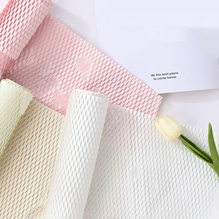 Bouquet Paper Roll - 1 Roll Good Toughness Honeycomb Paper for Multipurpose  Flower Packaging, Waterproof Floral Wrapping Paper Sheet 