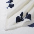 thumbnail image 2 of HOMETRENDS Parisienne Bow Velvet Plush Throw, 2 of 4