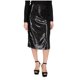 thumbnail image 1 of Michael Kors Womens Sequined A-line Skirt, black, XL, 1 of 1