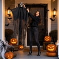 thumbnail image 7 of Hanging Ghost Decorations for Halloween, Outdoor Props, Spooky Fabric Ghost Ornaments for Yard, Party Supplies, 7 of 7