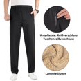thumbnail image 3 of Pantalones de chándal de lana de invierno para hombre, pantalones de entrenamiento, pantalones deportivos, pantalones casuales, 3 of 5