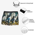 thumbnail image 3 of Uemuo Running horses Pattern Men's Boxer Briefs,Trunk Anti-Chafing,Comfortable, Durable, and Stylish Underwear-XX-Large, 3 of 5