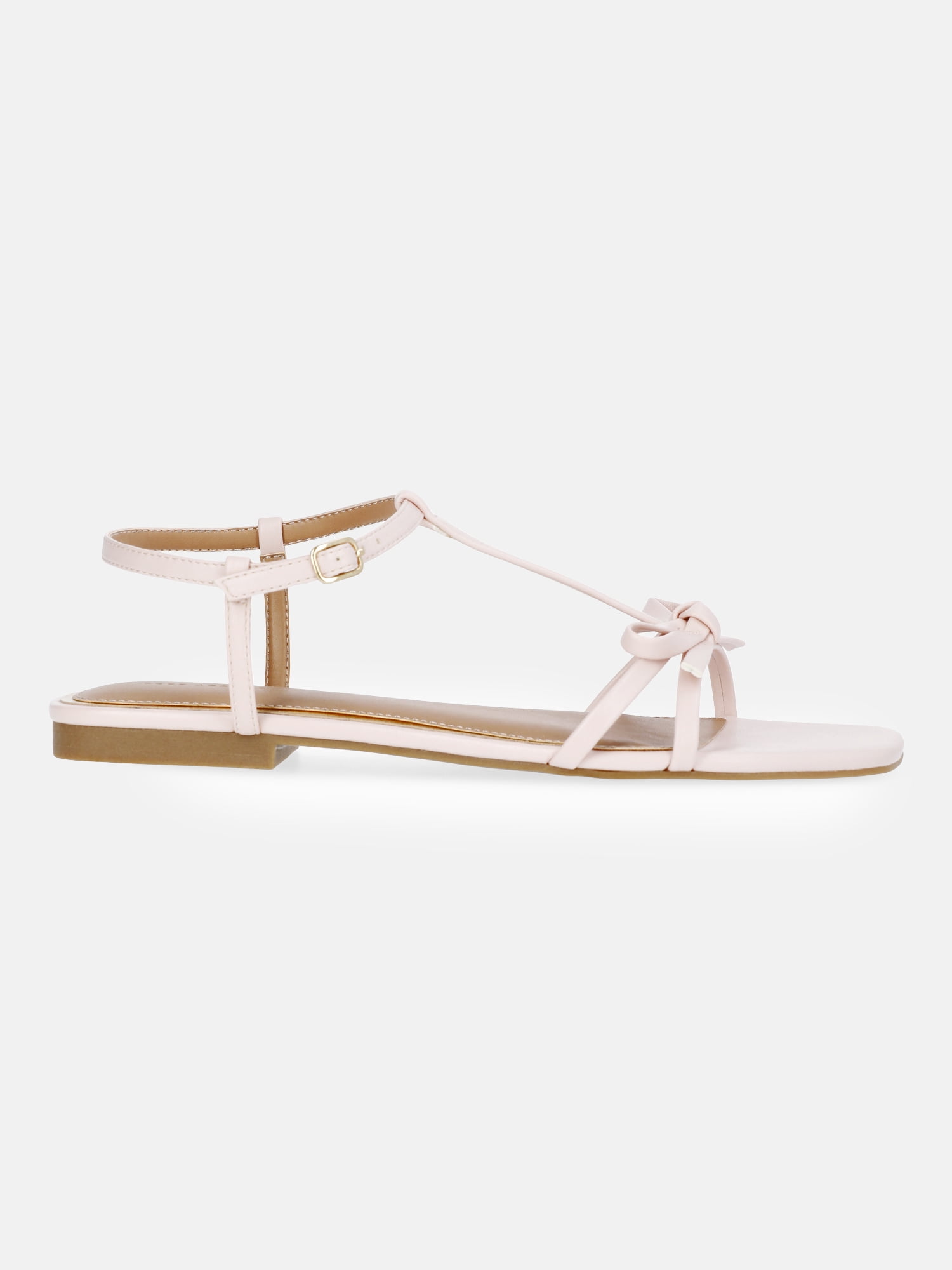 Free Assembly Women's Flat Sandals with Bow