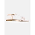 thumbnail image 3 of Free Assembly Women's Flat Sandals with Bow, 3 of 7