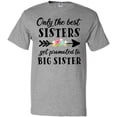 thumbnail image 3 of Inktastic Only the Best Sisters Get Promoted to Big Sister T-Shirt, 3 of 5