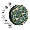 thumbnail image 5 of XMXY Green Cartoon Dinosaur Spare Tire Cover, Universal Waterproof Cover for Jeep RV Tire Wheel Protection, 17 inch, 5 of 8