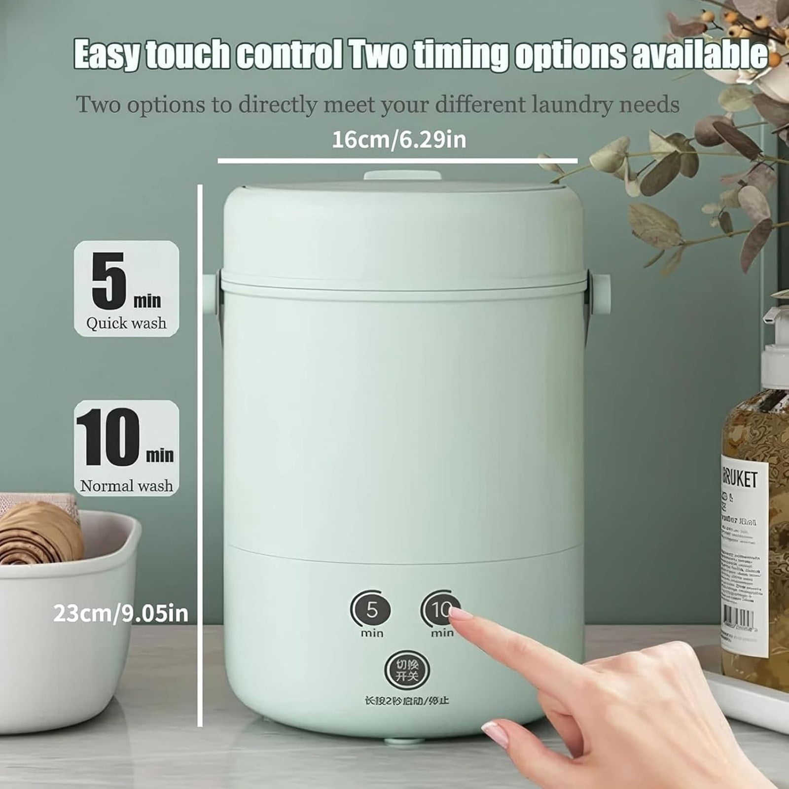 Fall 2024 Mini Automatic Washing Machine Portable Socks And Underwear Washing Machine Apartment Washing Machine Portable Washing Machine