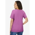 thumbnail image 2 of Woman Within Plus Size Ruffle Tee, 2 of 5