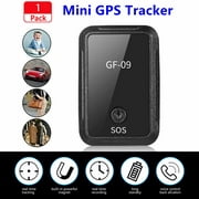 GF09 Mini GPS Tracker Anti-Theft Device Smart Locator Voice Strong Magnetic Recorder GPS Locator Anti-Theft Magnetic GPS Locator Tracker GSM GPRS Real-time Tracker