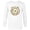 White, variant on Marvel 85th Anniversary We Are Groot Captain America Shield - Long Sleeve T-Shirt for Men - Customized-Charcoal Heather