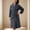 Navy, variant on Women Flannel Robe, Knee Length Soft Warm Bathrobe Absorbent Towel Nightgown Winter Soft Housecoat with Pockets New Sleepshirts Plus Size Pinks XXL