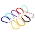 thumbnail image 2 of KAKOWELY stackable bracelets 9pcs Boho Halloween Stackable Bracelets Cute Beaded Stretch Bracelets Colorful Polymer Clay Heart Bracelet Set For Holiday And Summer Beach Wear, 2 of 5