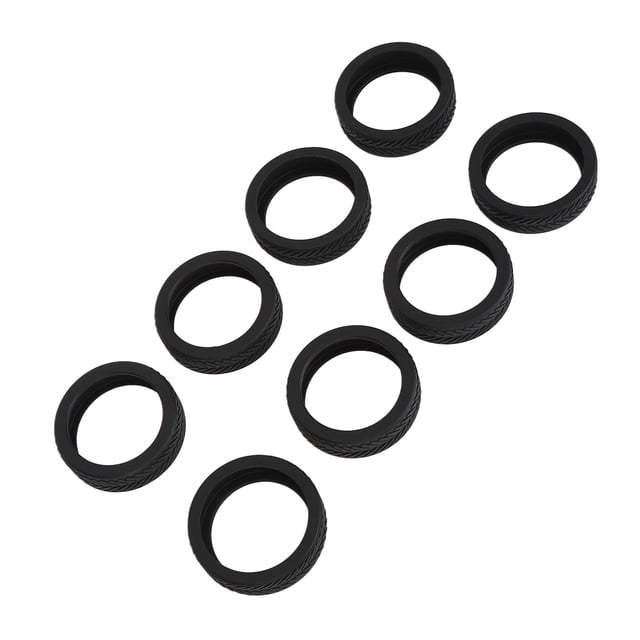 Protector de ruedas para maleta de equipaje 8 piezas Evite el desgaste Reducción de ruido elástica Instalación simple Funda para ruedas de equipaje para viaje ANGGREK Otros