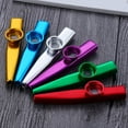 thumbnail image 4 of Muslady 6pcs Aluminum Alloy Kazoo Musical Instrument for Child Adult Beginner, 4 of 8