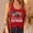 Red, variant on 250th Anniversary Tank Top for Women 1776-2026 - We the People Vintage Eagle American Flag Scoop Neck Sleeveless Tee - Patriotic Independence Day Graphic Top Black L