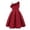 Red, variant on Kids Girls Dresses Red Dress Sleeveless Birthday Dress Girls Graduation Gift 7-8 Years