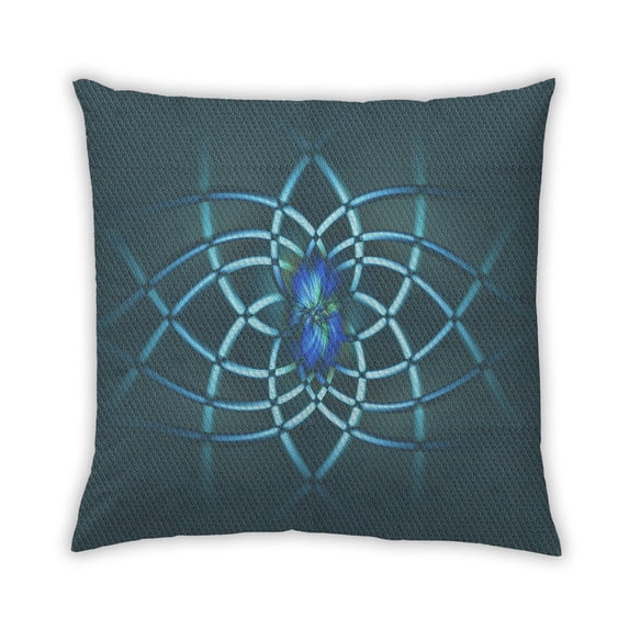 Ahgly Company Indoor Square Contemporary Throw Pillow, 18 inch by 18 inch