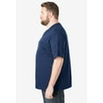 thumbnail image 3 of Boulder Creek By Kingsize Men's Big & Tall  Heavyweight Pocket V-Neck Tee, 3 of 5