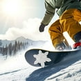 thumbnail image 1 of Almohadilla de tracción para snowboard, pegatinas de fijación para alfombrilla de snowboard, calcomanía antideslizante con forma de en, 1 of 8