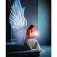 thumbnail image 3 of Cuadros Decorativos Angel Girl cuadro sin marco pintura al óleo por números dibujo pintado a mano para habitación JShteea Nuevos Originales, 3 of 9