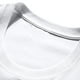 thumbnail image 4 of Playeras Elvqul de Hombre Playa Blanco Liso Manga Corta Algodón Cuello Redondo, 4 of 6