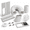 5.9" Diameter Kit for Sliding Window, variant on 5.1" Diameter Kit for Sliding Windows Portable AC Window Vent Seal Kit