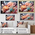 thumbnail image 4 of Designart "Anemone Ballet In Pink" Coastal Coral Under Water Floater Framed Canvas Art Print, 4 of 5