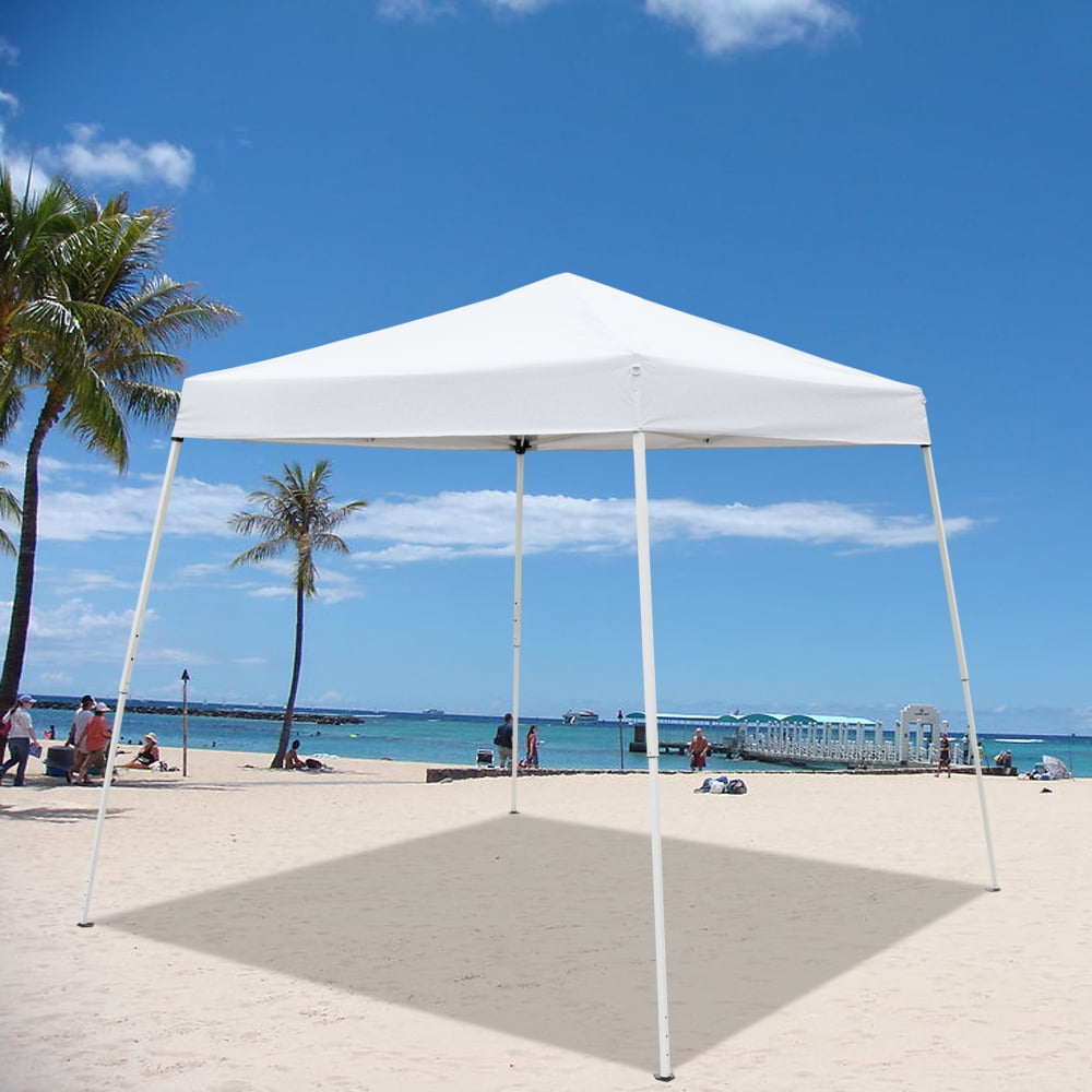 Kadyn Outdoor Folding Party Tent, Wedding Sun Shelter for Parties Garden Pool, White Camping Shelters Kadyn Outdoor Folding Party Tent, Wedding Sun Shelter for Parties Garden Pool, White Camping Shelters