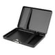thumbnail image 3 of Caja de cigarrillos de aleación de aluminio, soporte resistente al agua, caja de cigarrillos de Metal de moda de Color puro para hombres, negro, 3 of 5