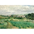 thumbnail image 3 of Johan Ericson 18x14 Black Modern Framed Museum Art Print Titled - Landscape from Meudon (1883), 3 of 5