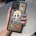 thumbnail image 3 of Funda mate para Samsung Galaxy NOTA 20 10 9 8 A13 A12 A10 A11 7 A04E A04 A03S A02 A03 5G ULTRA Plus funda de dibujos animados Anime Blancanieves, 3 of 5