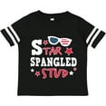 thumbnail image 3 of Inktastic Star Spangled Stud with Sunglasses and Stars Boys Toddler T-Shirt, 3 of 5