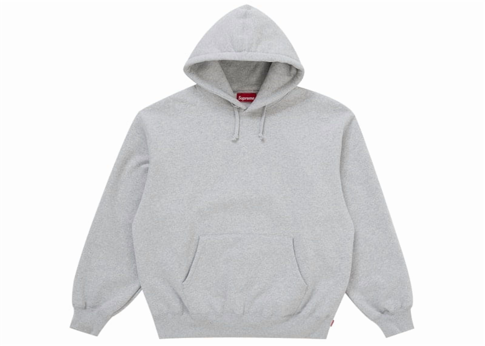 Supreme Men's Box Logo Hooded Sweatshirt (FW23) Ash Grey, from