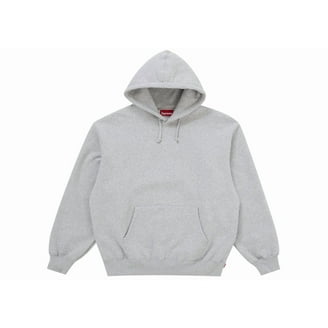 Supreme Men's Box Logo Hooded Sweatshirt (FW23) Ash Grey, from
