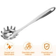 thumbnail image 3 of Monyance Kitchen Strainer Stainless Steel Pasta Fork Spaghetti Server Noodle Scoop(9.84X2.36X1.18Inches), 3 of 10