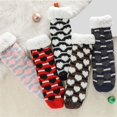 thumbnail image 5 of CYSFASHION Ankle Socks for Women Fuzzy Cozy Winter Fashion Impact Cozy Fall Fashion Fluffy Christmas Gifts Girls Socks Navy, 5 of 9