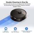 thumbnail image 6 of Roborock Q7 series Robot Vacuum and Mop Combo (Q7 L5), 8,000Pa Suction, Upgraded from Q5 Pro, Dual Anti-Tangle System, LiDAR Navigation, No-Go Zones, Self-Charging Robotic Vacuum Cleaner, Black, 6 of 9
