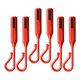 thumbnail image 2 of 6 piezas de soporte para anzuelos de caña de pescar, regalo profesional, anzuelo de gusano y anzuelo triple para pesca. naranja, 2 of 8